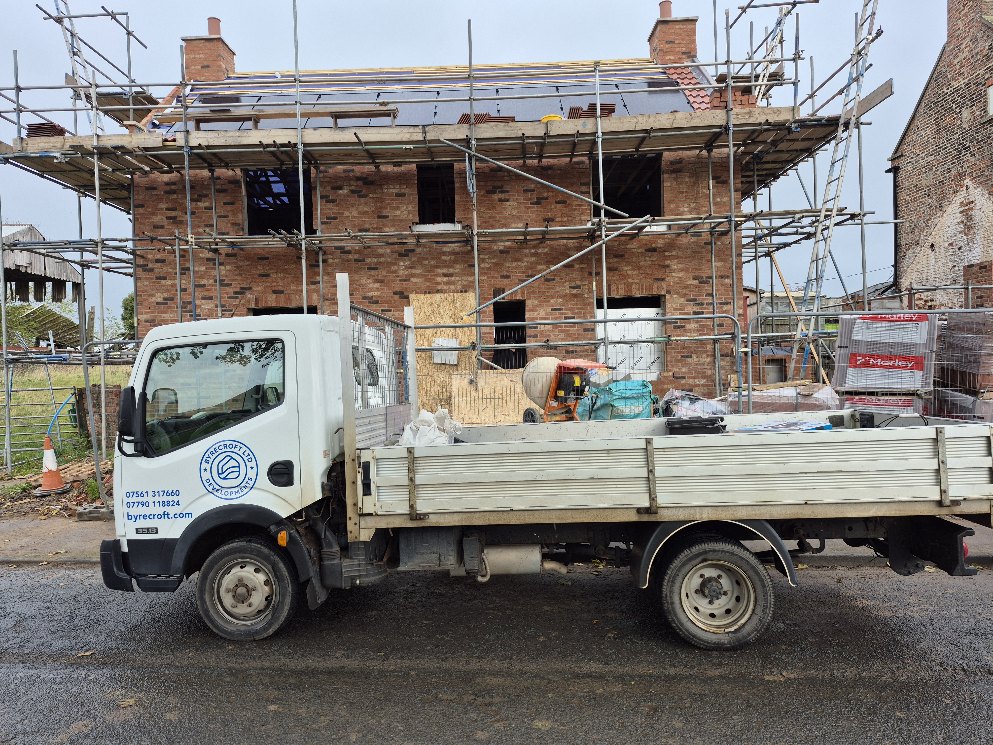 North Cowton New Build site photo 3